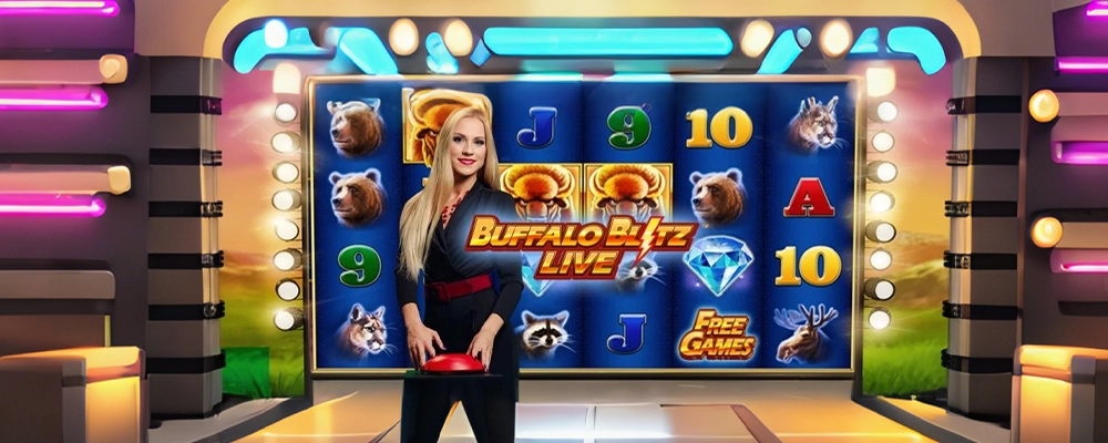br16 Caça-níqueis Buffalo Blitz ao Vivo